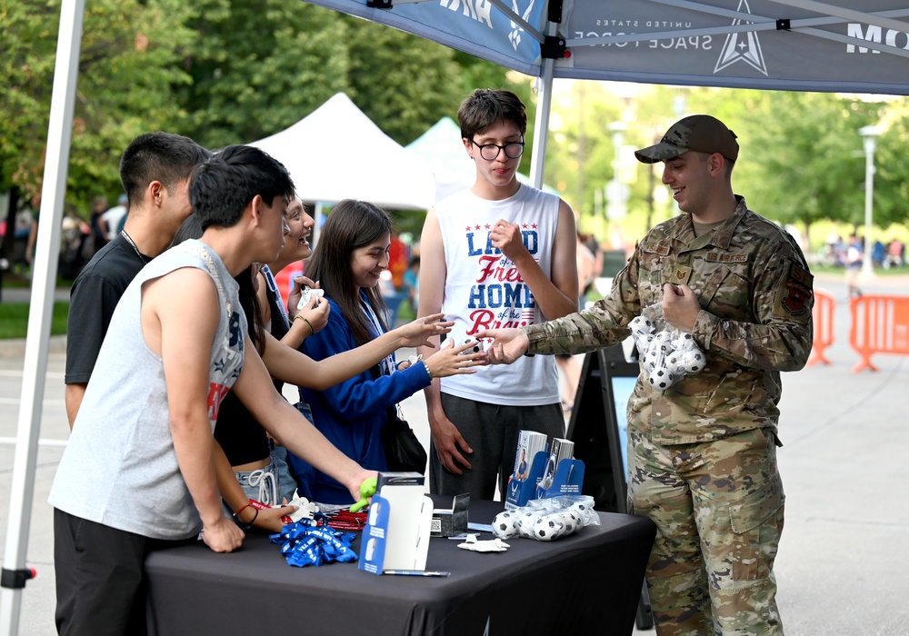 Air Force Heartland of America Band Kicks Off Jazz on the Green Concert Series