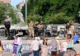 Air Force Heartland of America Band Kicks Off Jazz on the Green Concert Series