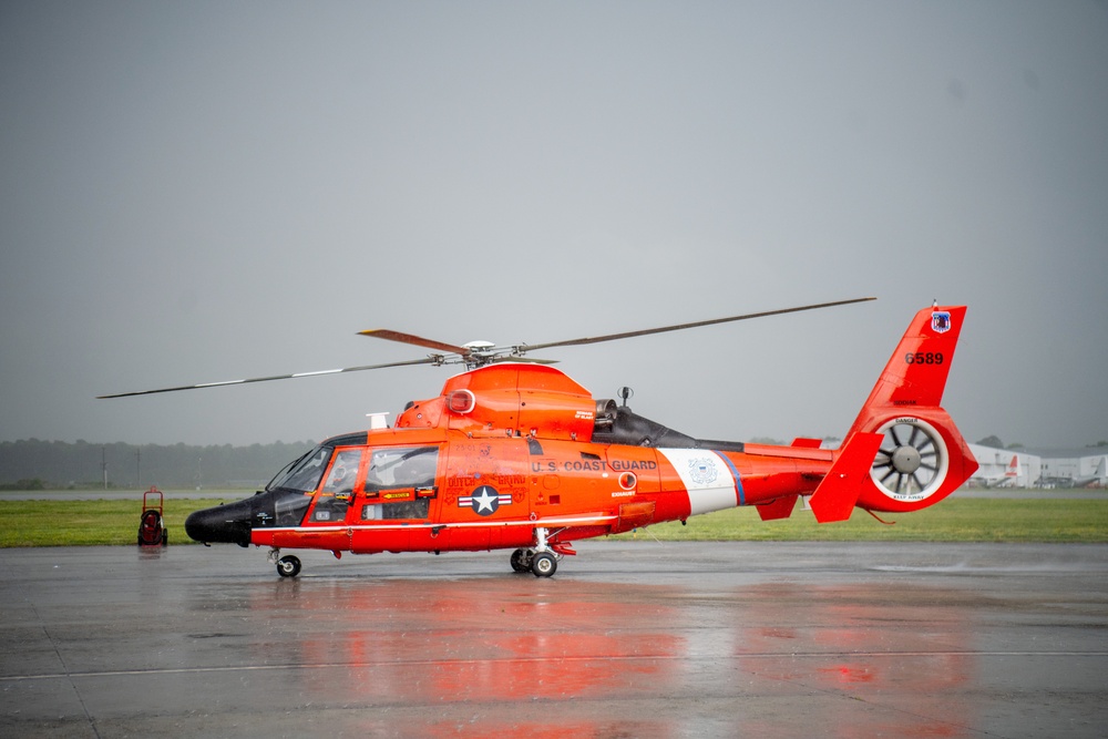 Coast Guard's Last MH-65D Dolphin Lands at ALC, Completing Fleet-Wide Upgrade to Enhanced E Variant