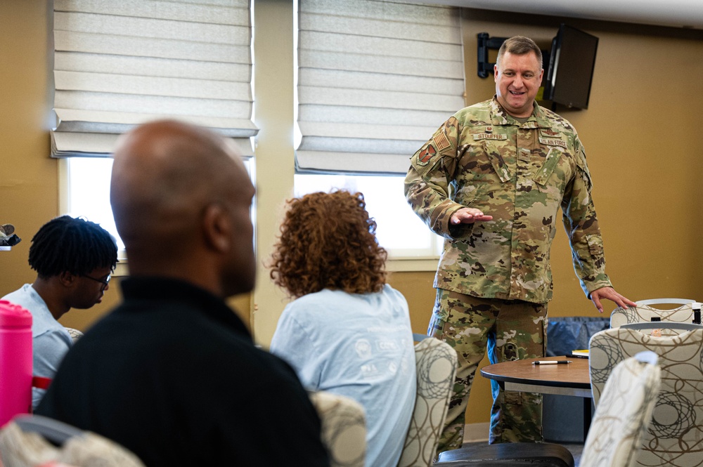 911th AW hosts OBAP ACE academy students