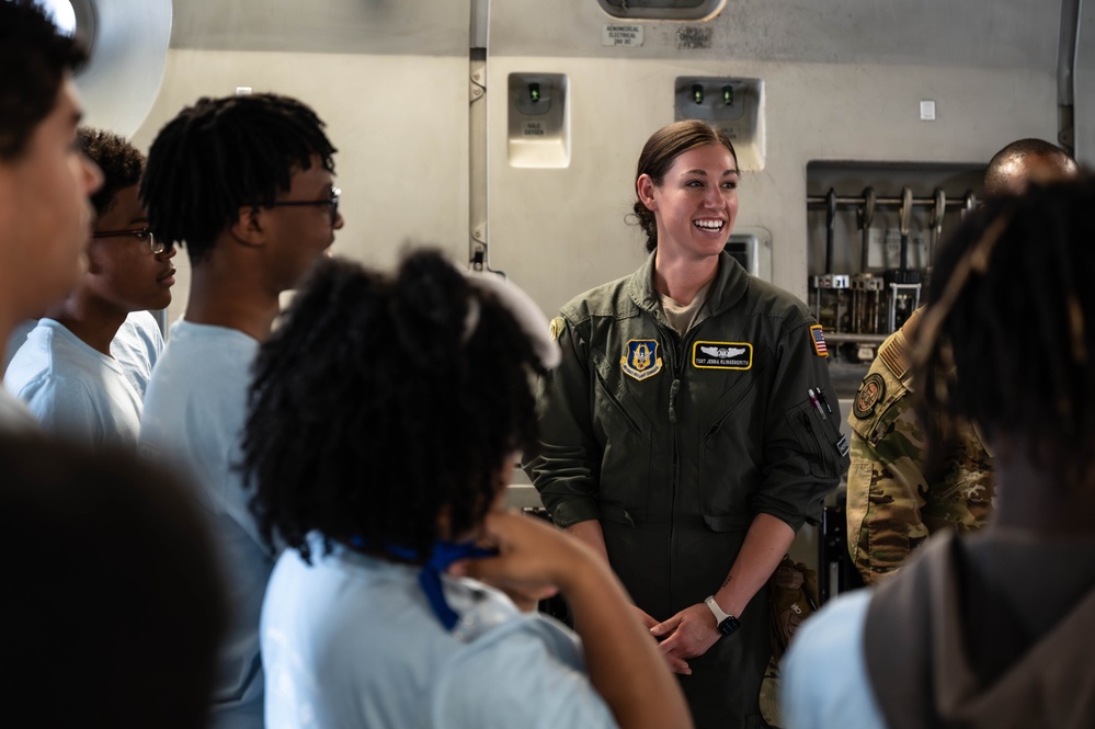 911th AW hosts OBAP ACE academy students