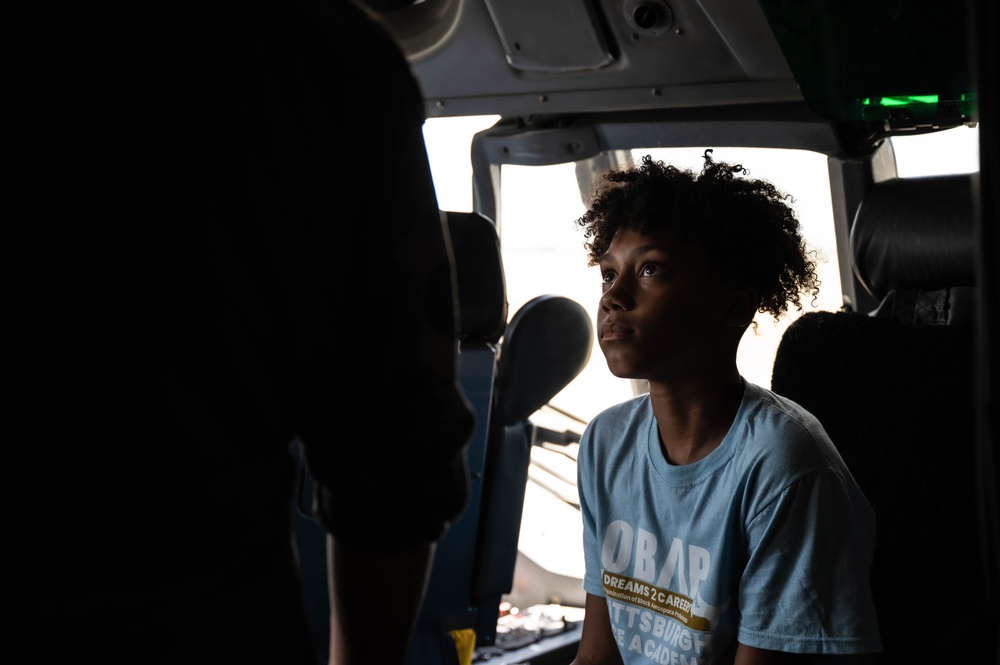 911th AW hosts OBAP ACE academy students