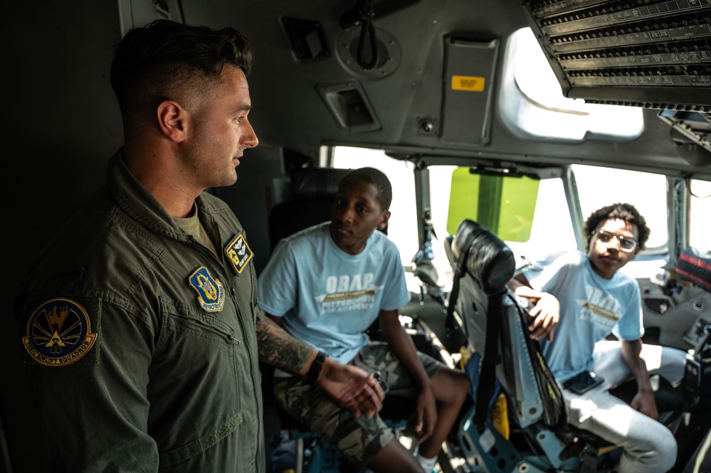 911th AW hosts OBAP ACE academy students