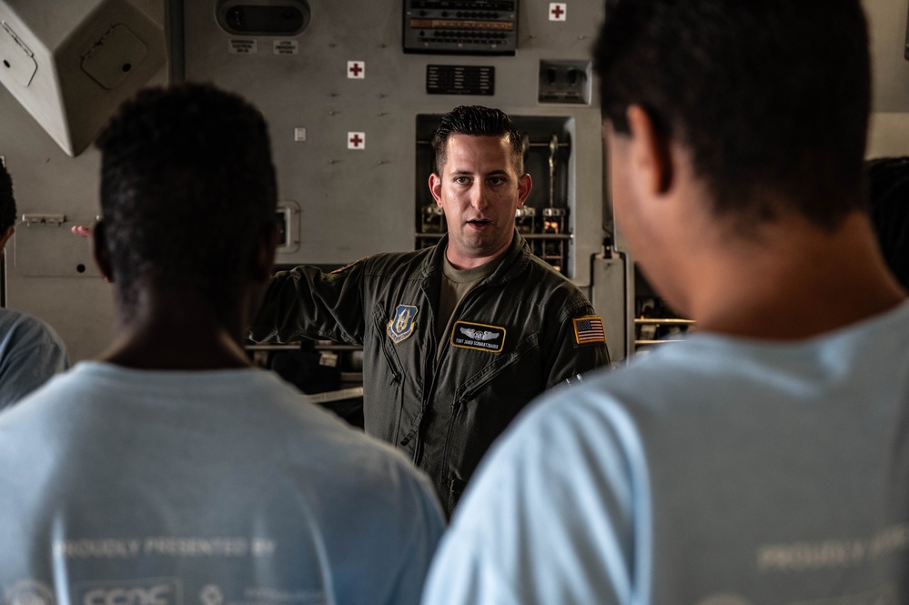 911th AW hosts OBAP ACE academy students