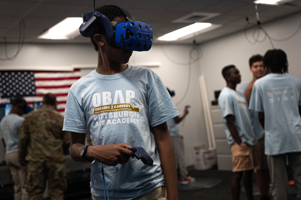 911th AW hosts OBAP ACE academy students