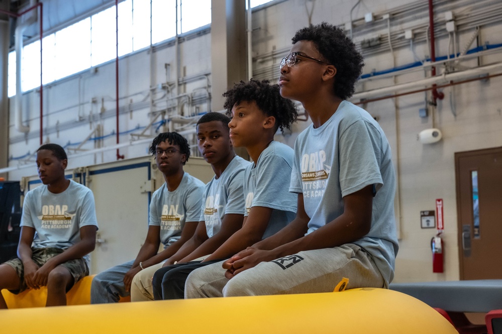 911th AW hosts OBAP ACE academy students