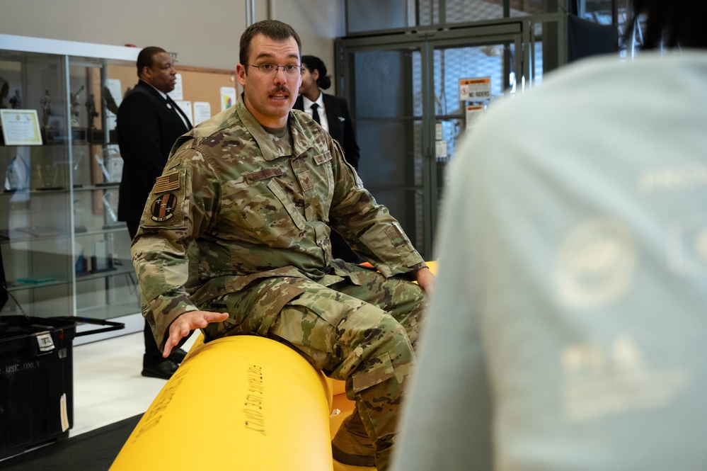 911th AW hosts OBAP ACE academy students