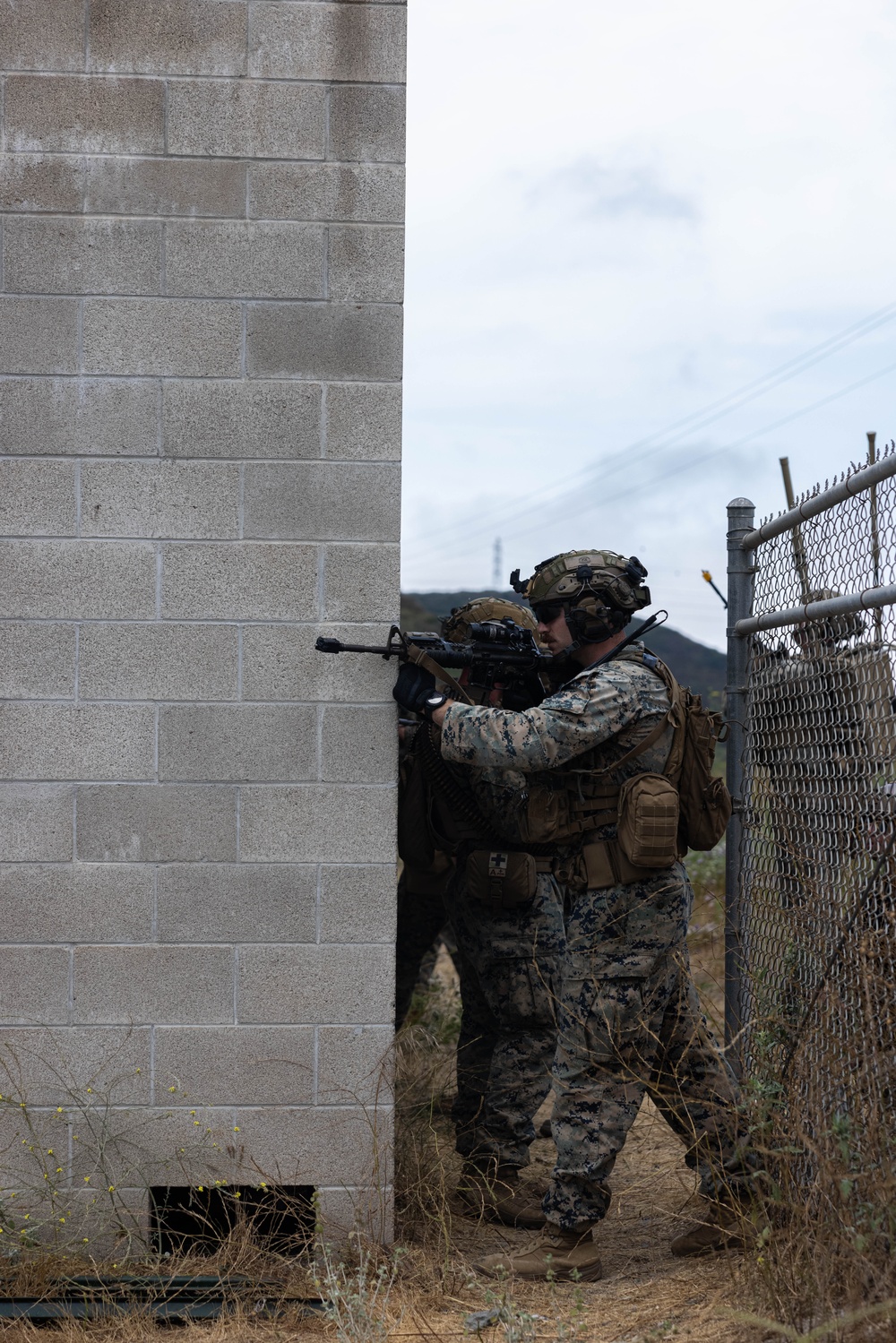 U.S. Marines conduct day raids during raid leaders course