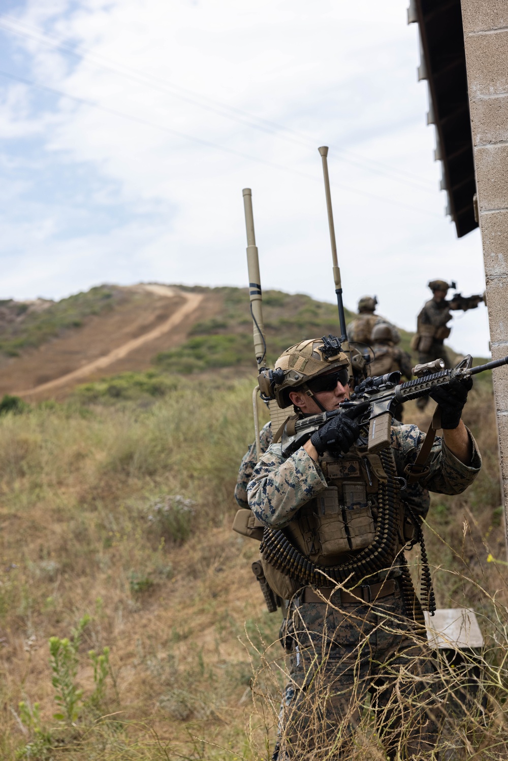 U.S. Marines conduct day raids during raid leaders course