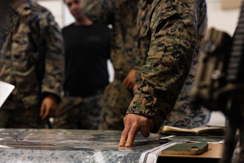 U.S. Marines conduct day raids during raid leaders course