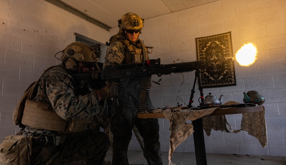 U.S. Marines conduct day raids during raid leaders course