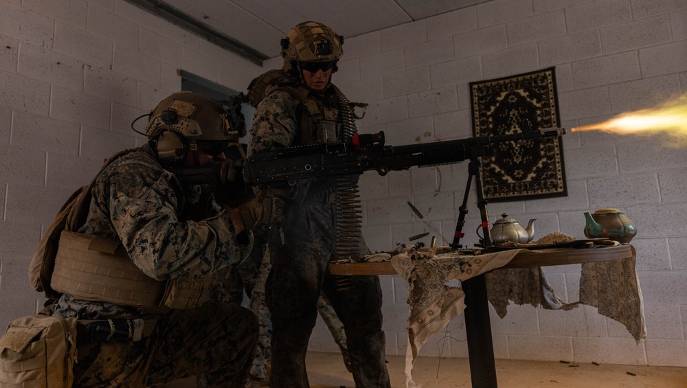 U.S. Marines conduct day raids during raid leaders course