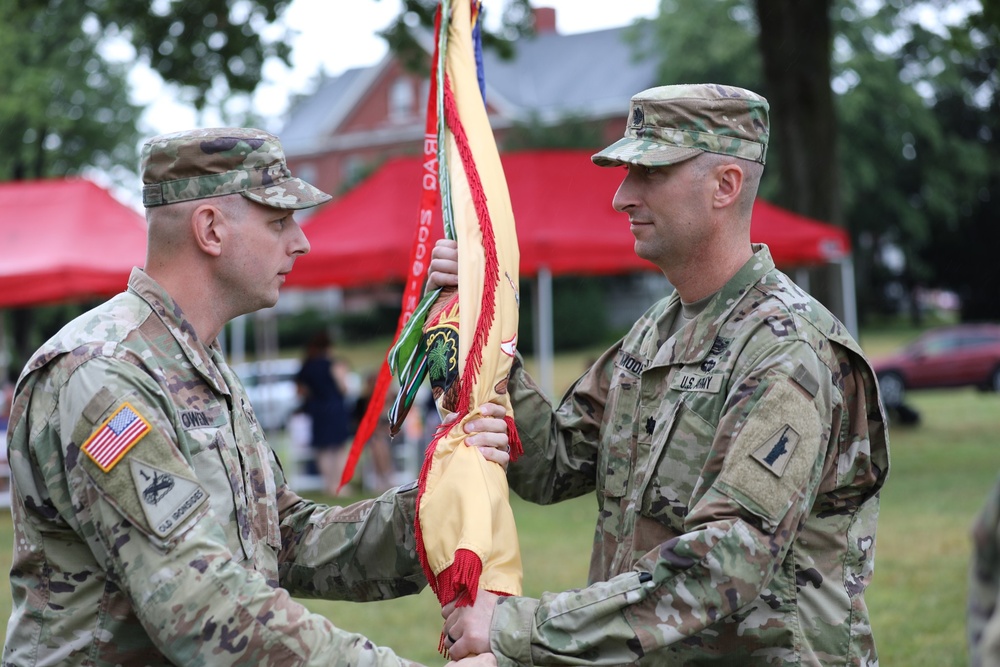 Lt. Col Moores takes command of the 389th CSSB