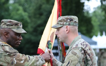 Lt. Col Wilson relinquishes command
