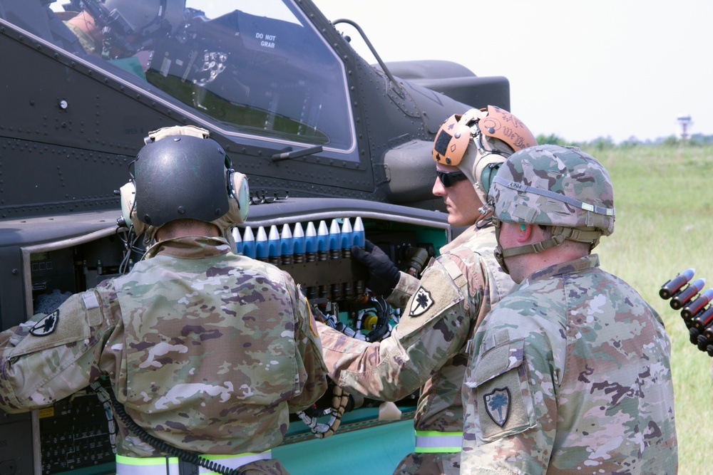 151st ARB conducts FARP training and live-fire exercise