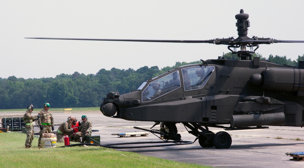 151st ARB conducts FARP training and live-fire exercise