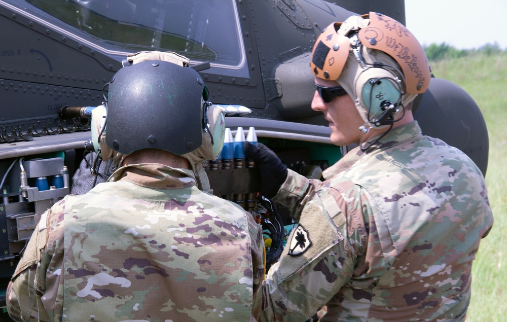 151st ARB conducts FARP training and live-fire exercise