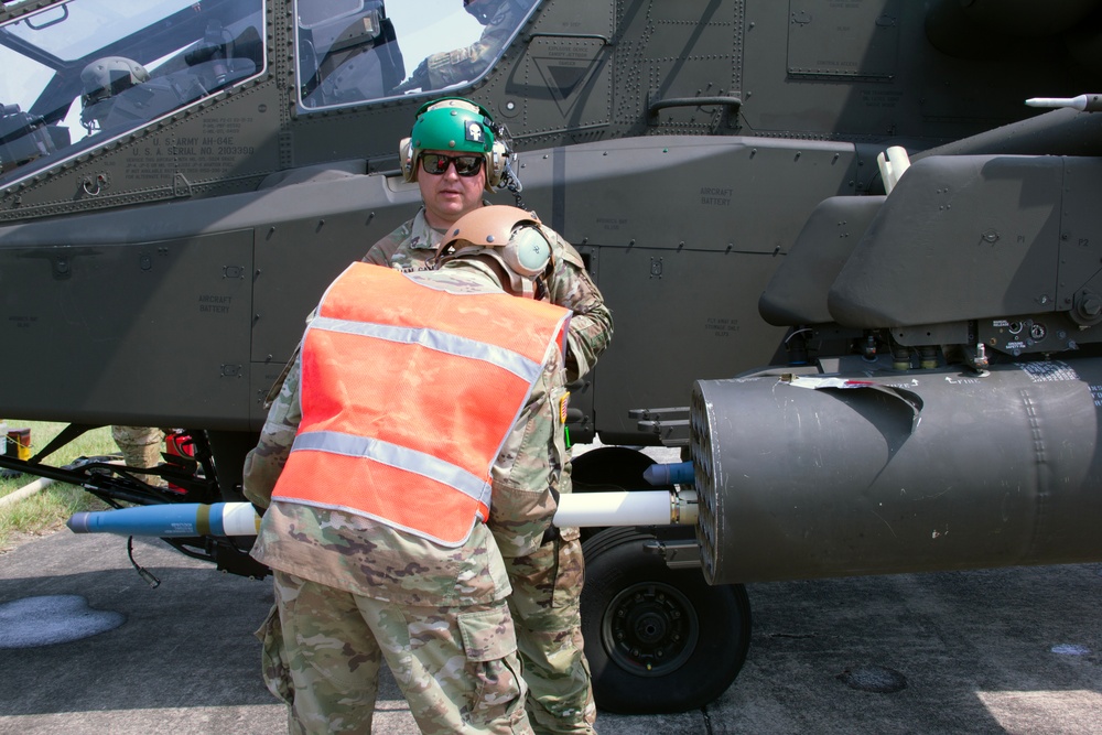 151st ARB conducts FARP training and live-fire exercise