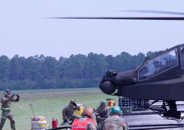 151st ARB conducts FARP training and live-fire exercise