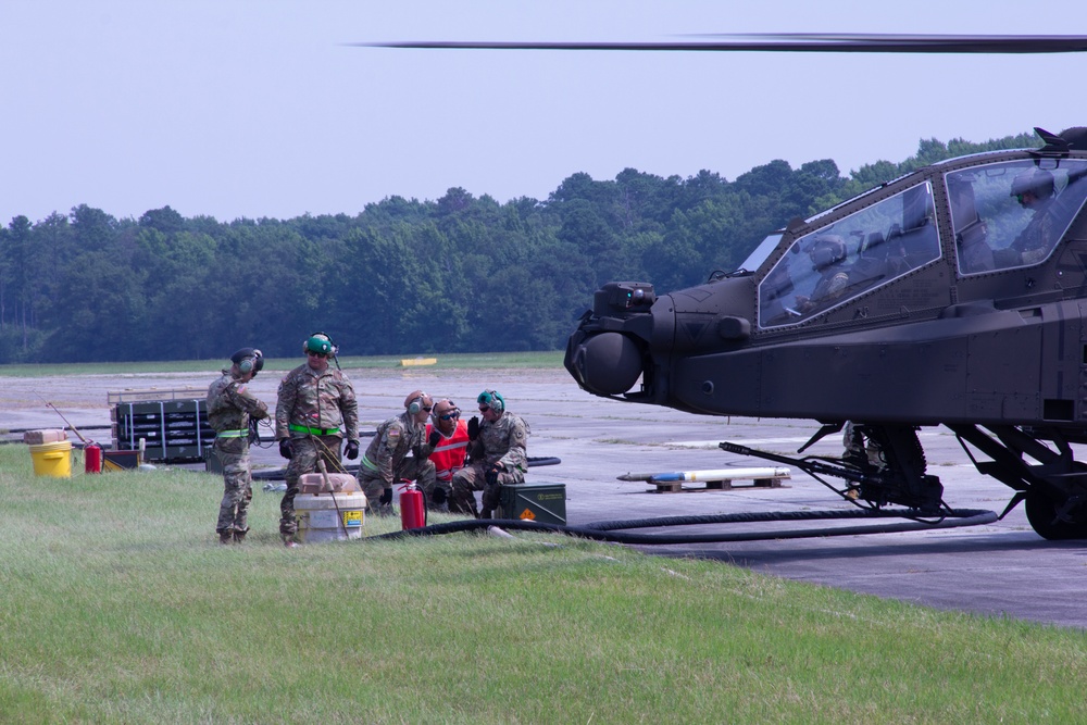 151st ARB conducts FARP training and live-fire exercise