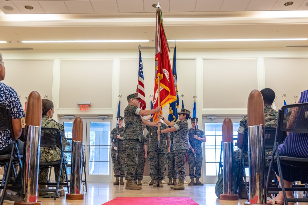 2nd Dental Battalion Change of Command