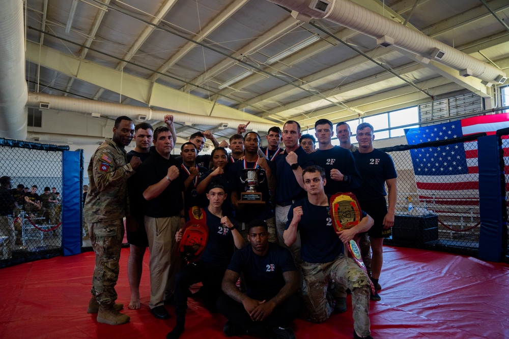 All American Week Combatives Winners