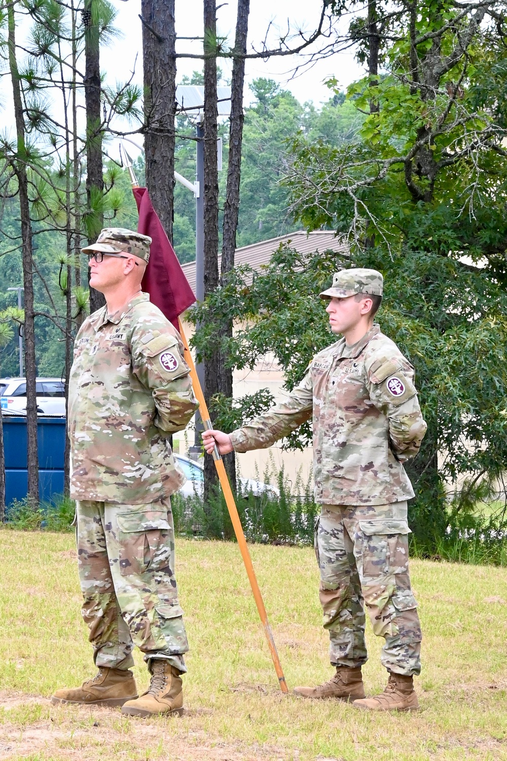 BJACH hosts medical company change of command.