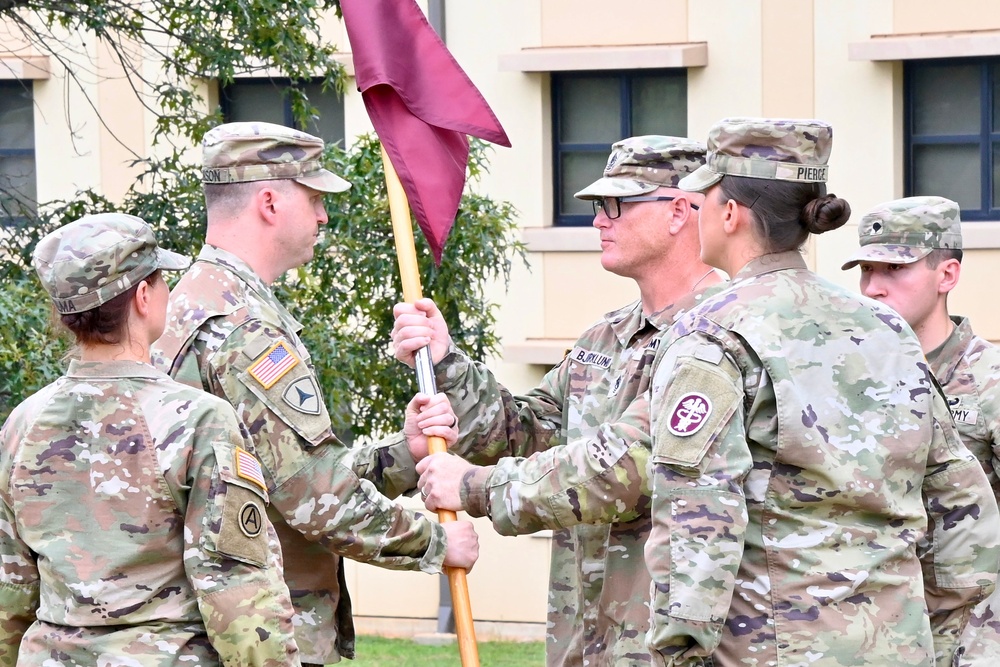 BJACH hosts medical company change of command.