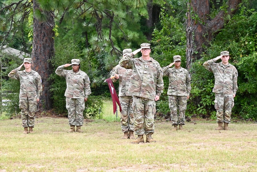 BJACH hosts medical company change of command.