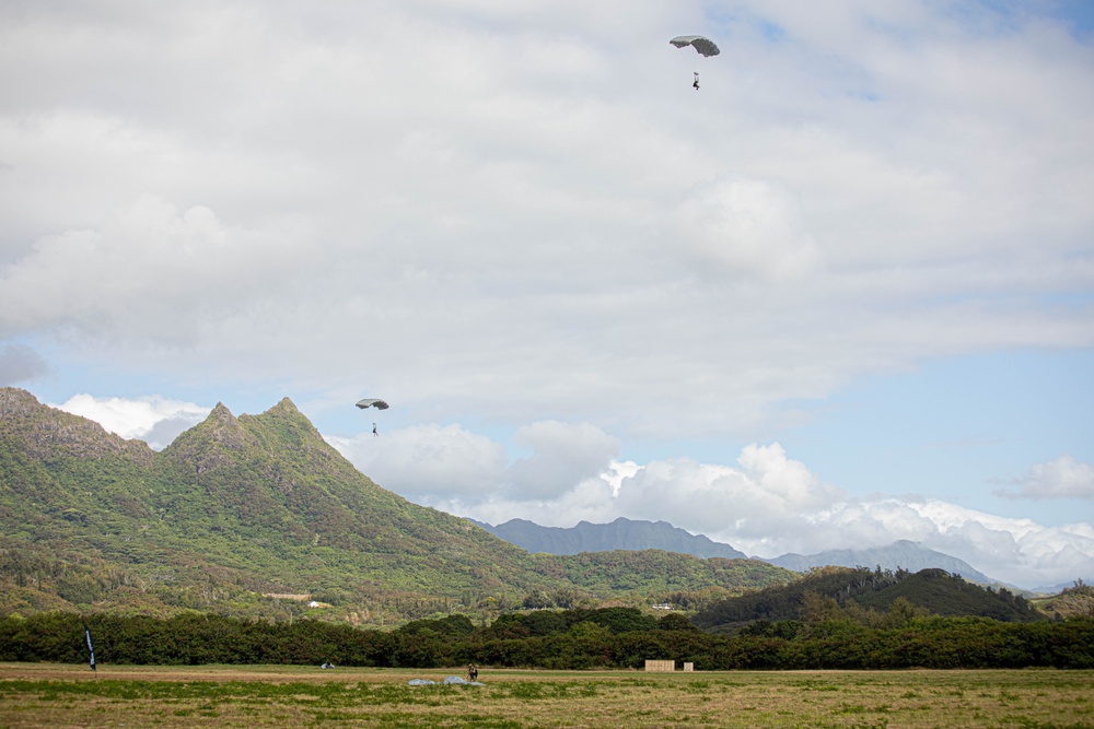 RIMPAC 2024: 25th CAB Supports Military Free Fall For U.S. Naval Special Operators and Allies