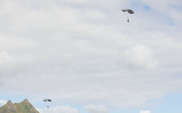 RIMPAC 2024: 25th CAB Supports Military Free Fall For U.S. Naval Special Operators and Allies