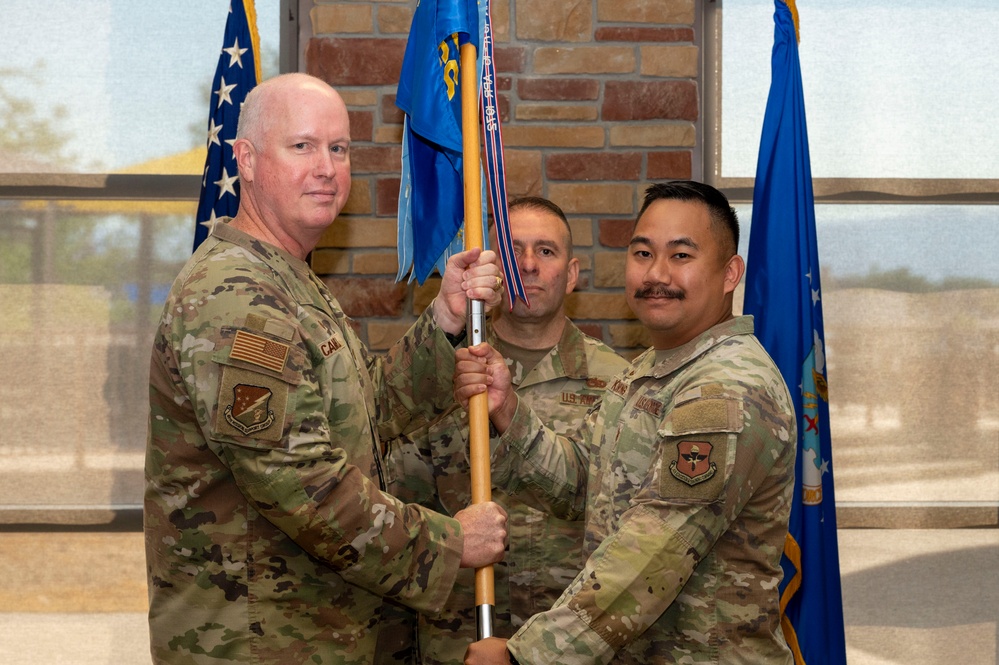 49th FSS change of command 2024