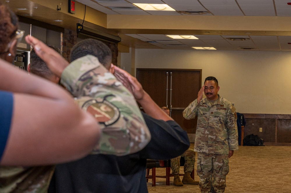 49th FSS change of command 2024