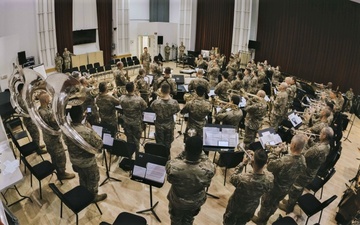 The United States Army Field Band Departs on International Outreach Mission