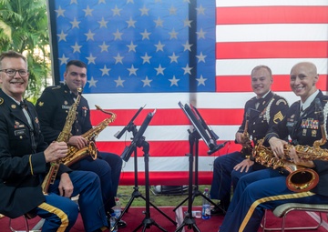 North Dakota National Guard's 188th Army Band Performs in Africa