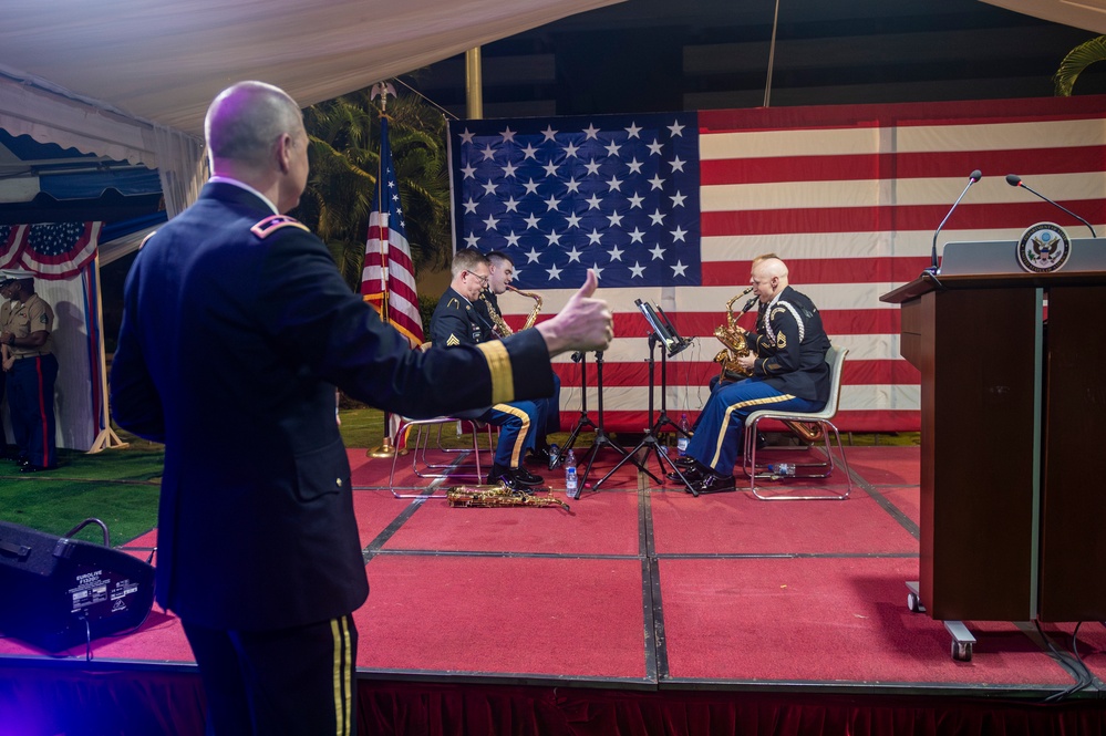 North Dakota National Guard's 188th Army Band Performs in Africa