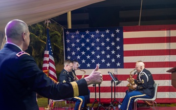 North Dakota National Guard's 188th Army Band Performs in Africa