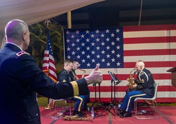 North Dakota National Guard's 188th Army Band Performs in Africa