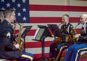 North Dakota National Guard's 188th Army Band Performs in Africa