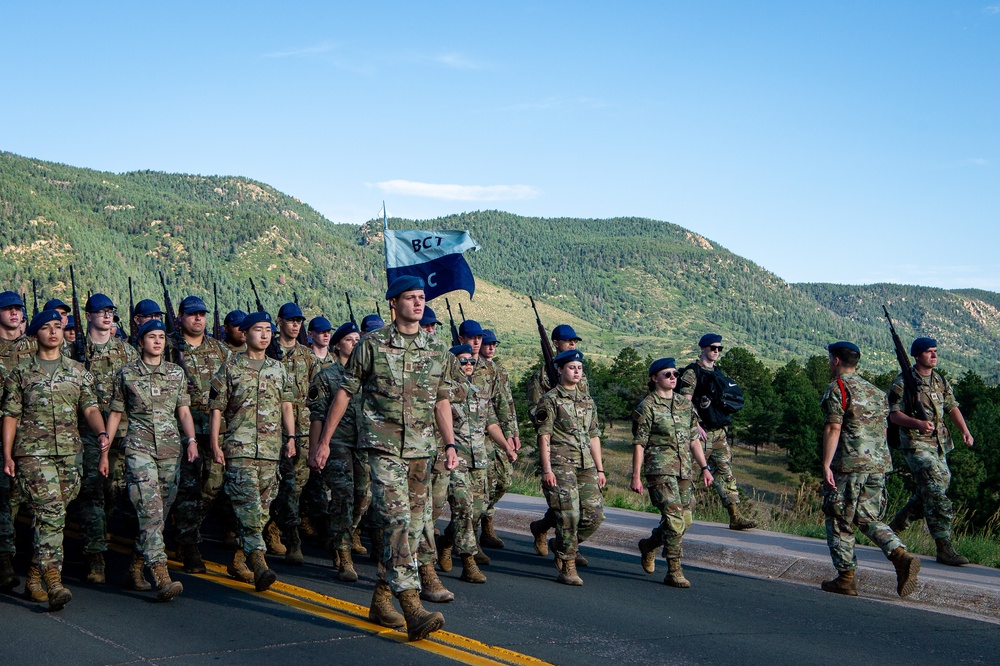 USAFA March Out Class of 2028