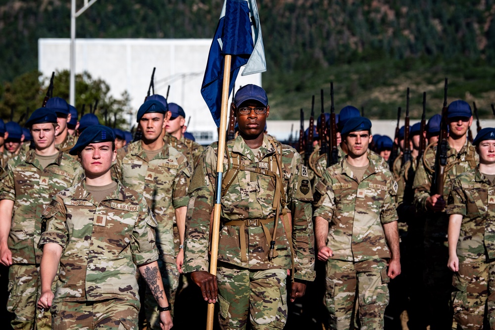 USAFA March Out Class of 2028