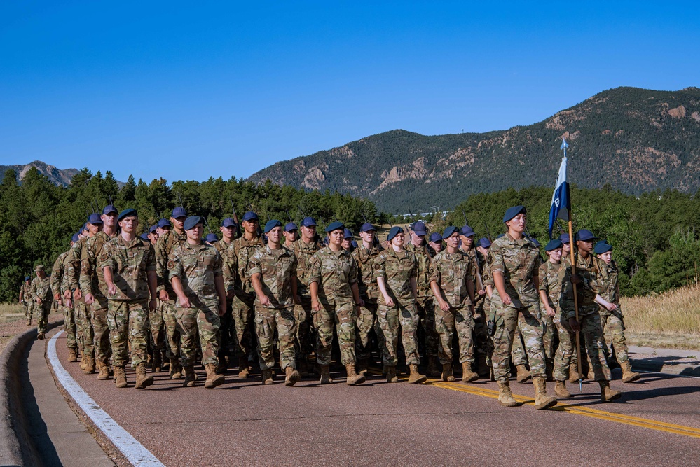 USAFA March Out Class of 2028