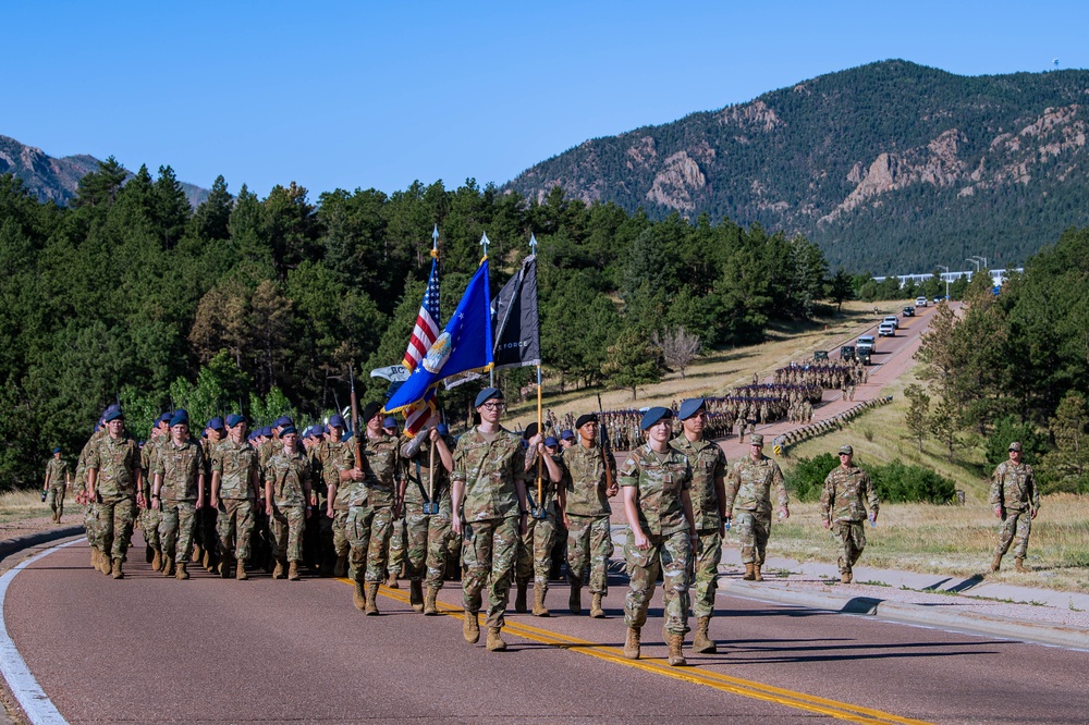 USAFA March Out Class of 2028