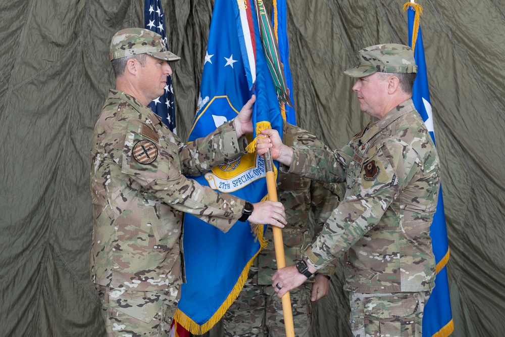 Johnston takes command of the 27th Special Operations Wing