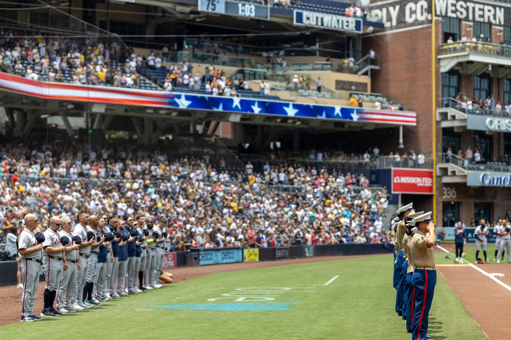 Military Salute to the Marine Corps