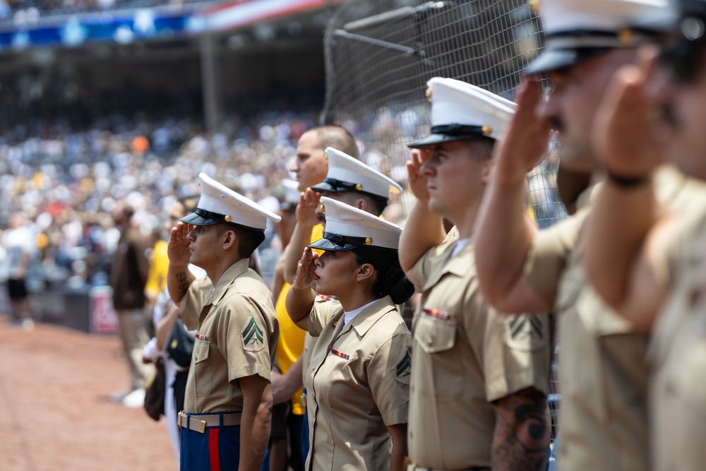 Military Salute to the Marine Corps