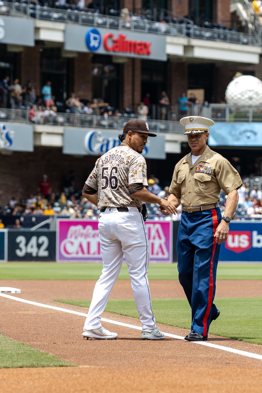 Military Salute to the Marine Corps