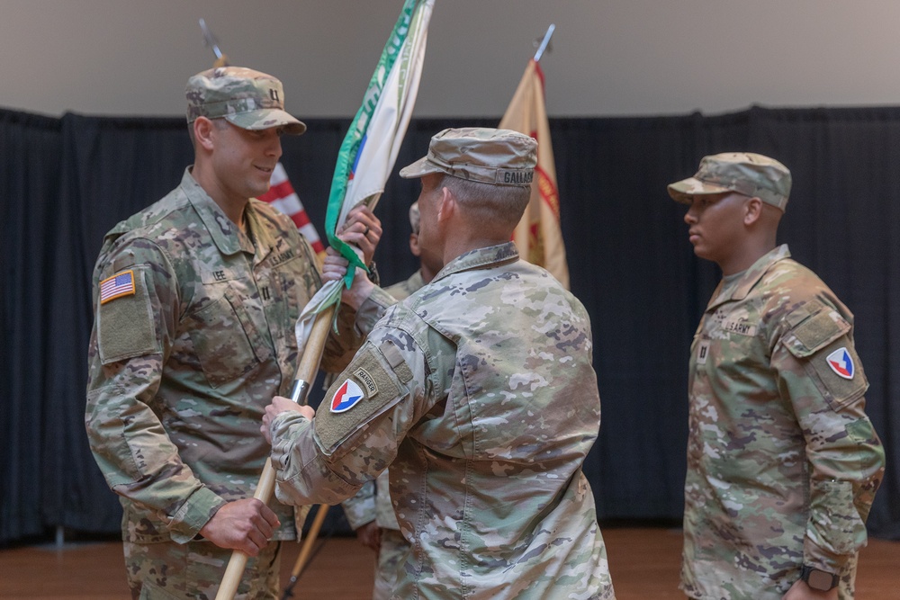 Team Bliss marks HHC Garrison change of command during ceremony