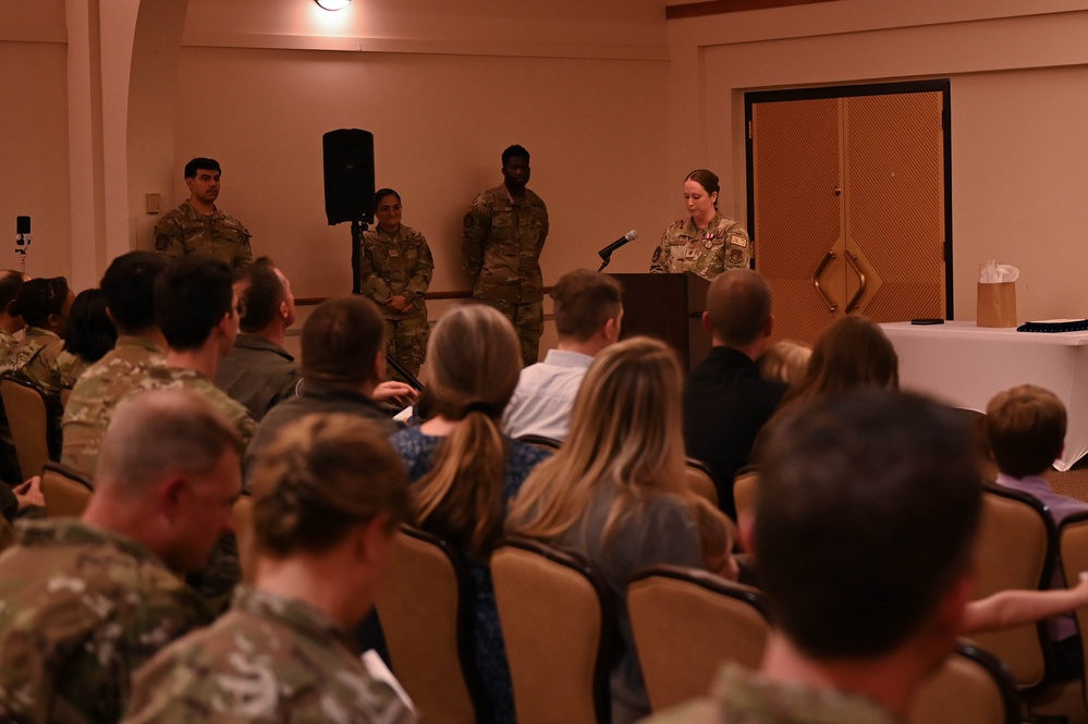 354th CONS Change of Command Ceremony