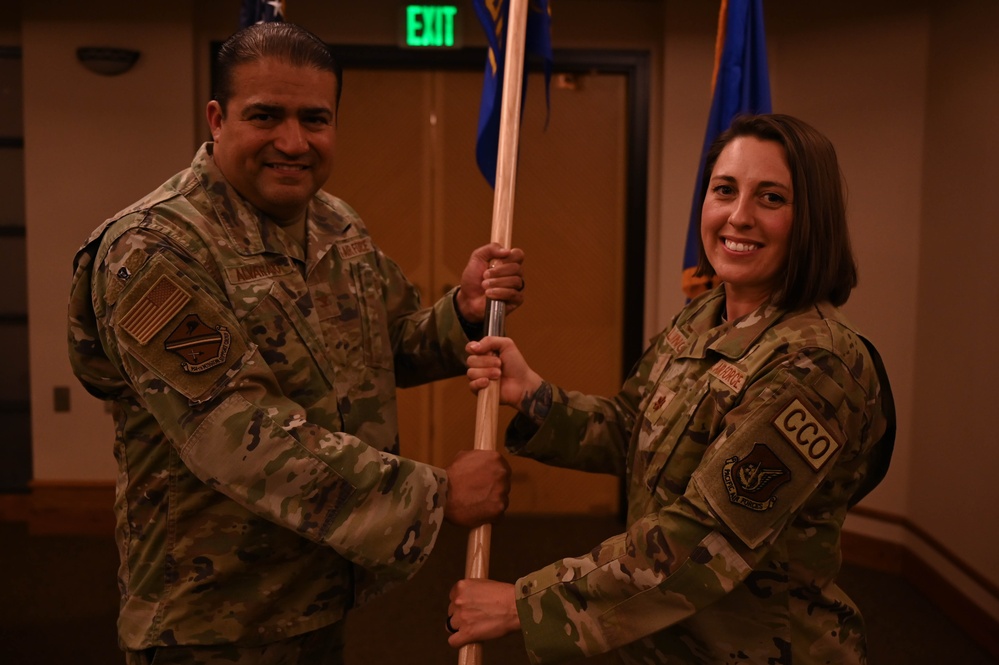 354th CONS Change of Command Ceremony